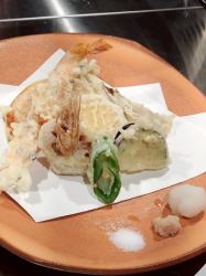 上天ぷら盛合せ