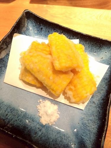 Corn tempura