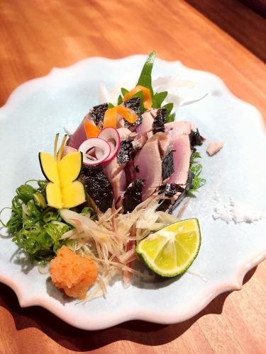Today's seasonal sashimi