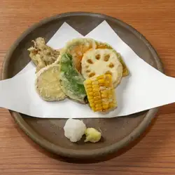 野菜天ぷら盛合せ