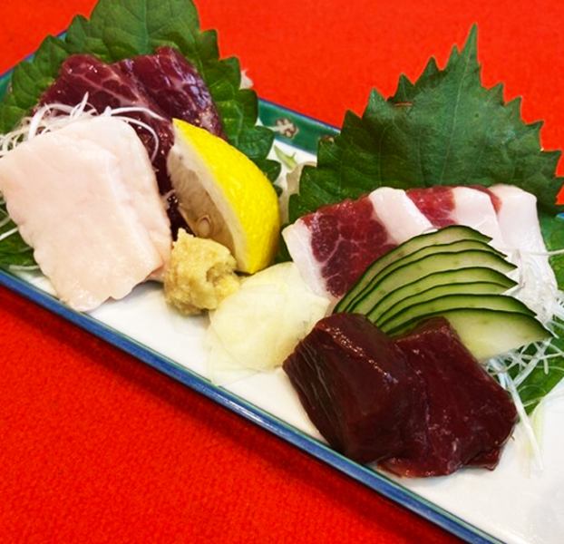 Carefully Selected Horsemeat Sashimi Assortment