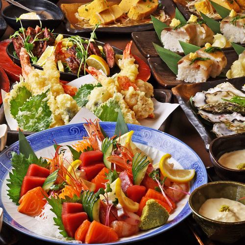 [Absolutely Must-Have!] Various Tempura ◆ We also recommend our value course menu! (Starting from 209 yen including tax, Course: Starting from 4,500 yen)