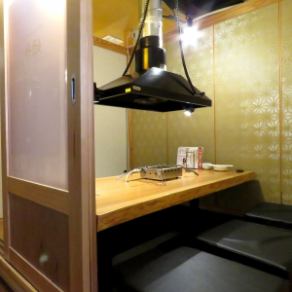 You can enjoy it without worrying about the surroundings in the private room space of Tatsuno digging!