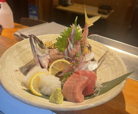 Very popular! Recommended 5 kinds of sashimi