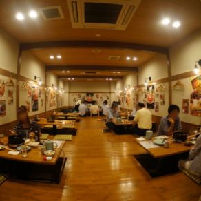 [2nd floor, sukiyaki seat] A banquet for up to 48 people is also possible! On the 2nd floor, enjoy a special sukiyaki in the tatami room♪