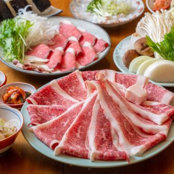 すき焼き◎得絶品コース◆和牛本格すき焼きをお得に堪能 3,500円(税込)※お料理のみ