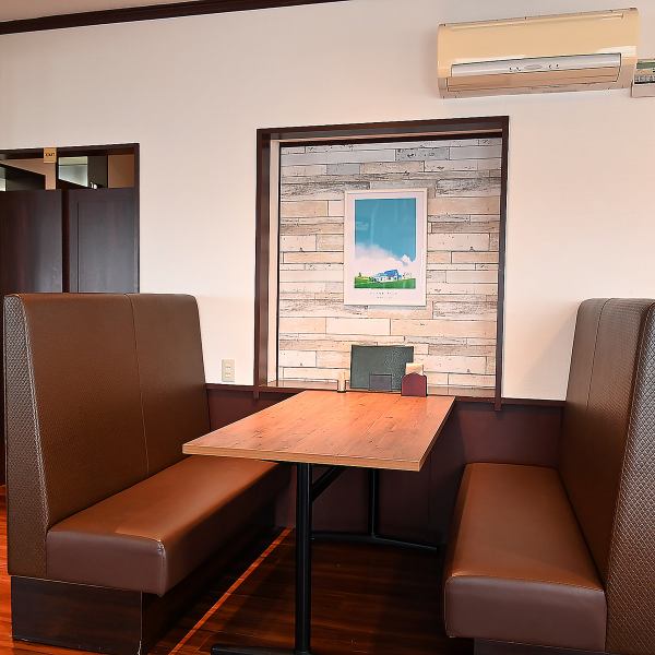 我们也有宽敞的沙发座位♪您可以将其用于各种场景◎