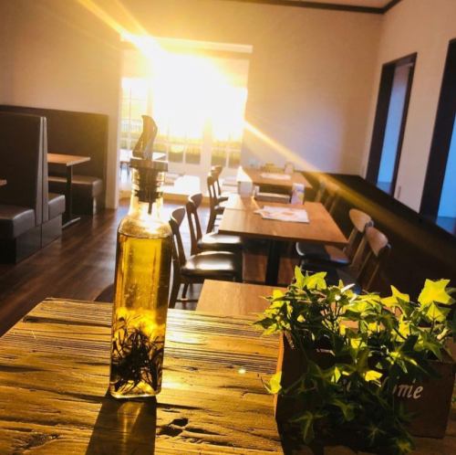 《ゆったりとした空間》