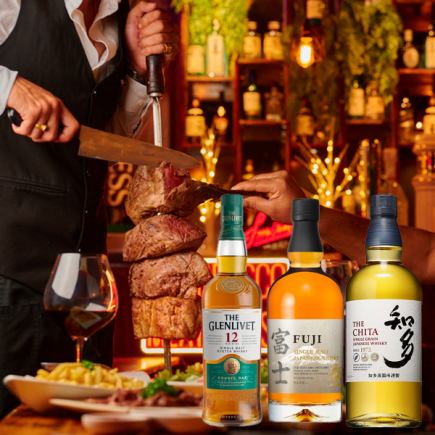 【카사블랑카 최상급 코스】국산 소+쉐라스코 6종 뷔페+프리미엄 무제한 3시간