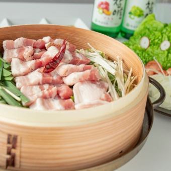 《ヘルシー蒸しサムギョプサル付食べ飲み放題》 100種2h 5000円⇒4000円