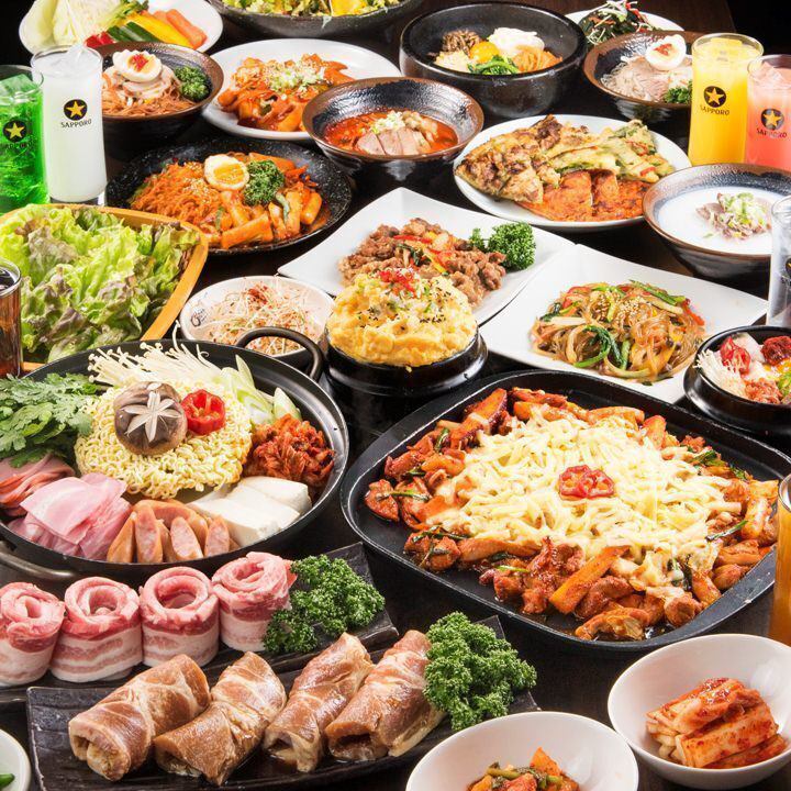 【完全個室】2～60名様◎本格的な韓国料理をお楽しみください♪