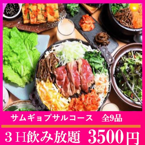 【会社宴会などに!】飲み放題付きコース各種