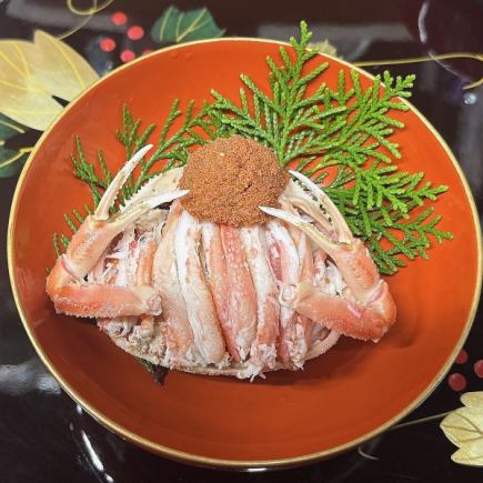 예약 필요 【향상 게와 노도그로】 스시・텐베라 코스 27,500엔(부가세 포함)