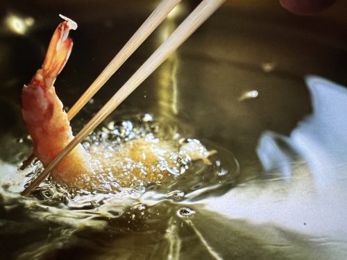 握りたて、揚げたてを!