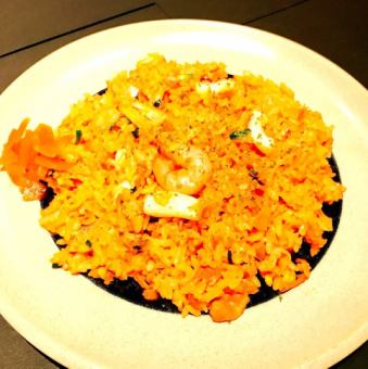 Spicy kimchi fried rice