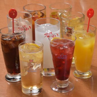 【生ビールあり】飲み放題単品コース♪