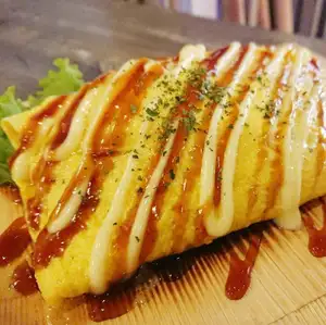 マヨたっぷりとんぺい焼き
