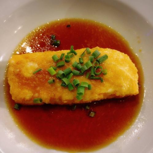 揚げ出汁もっちり豆富