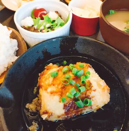 永遠の豆富定食