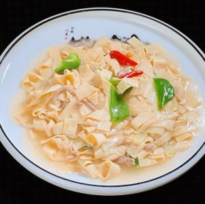 ピーマンと干し豆腐炒め