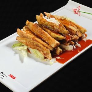 油淋茄子