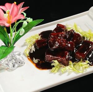黒酢豚