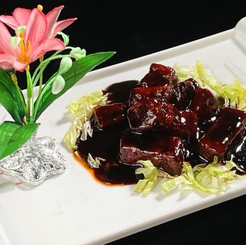 黒酢豚