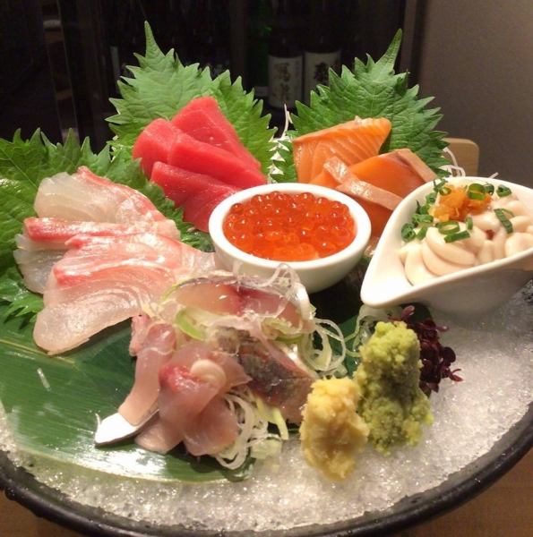 刺身盛り合わせ