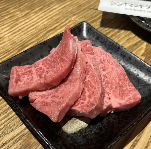 希少部位　和牛ミスジ