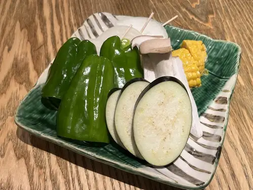 焼き野菜の盛り合わせ