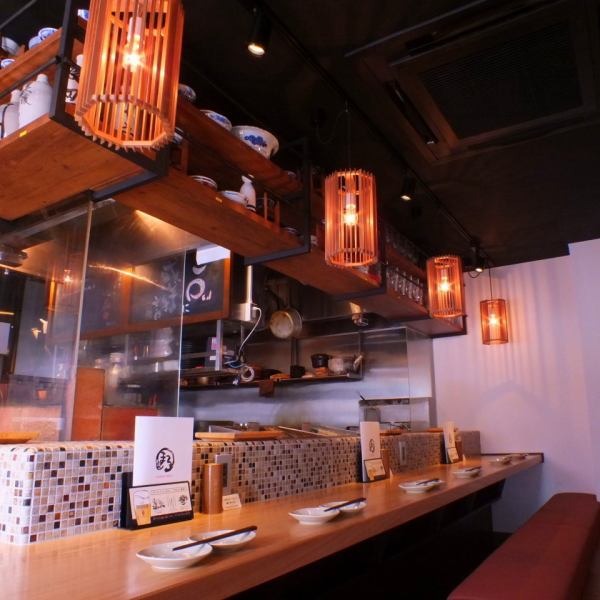 Recommended for a date or a drink after work ♪ We also have counter seats perfect for couples and solo guests.Recommended for your next party or after-party! Please feel free to enjoy tempura and sushi at the relaxing counter seats★
