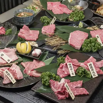 【飲み放題込み】焼肉鶴橋選黒毛和牛 8600円(税込)