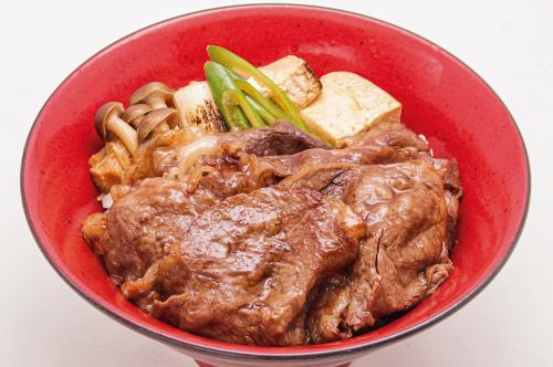 黒毛和牛リブロースすき焼き丼