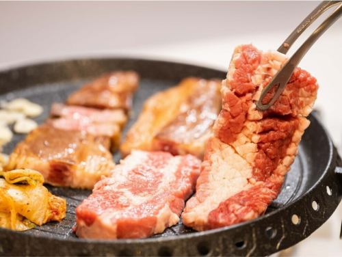 肉の厚みと旨味を堪能！