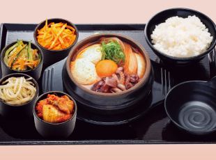 チュクミスンドゥブ定食