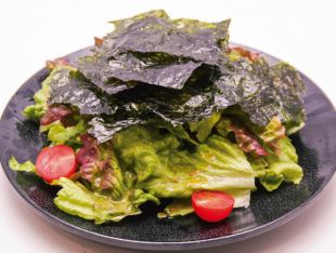 チョレギサラダ海苔のせ