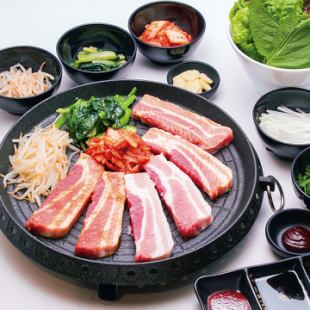 豚サムギョプサル