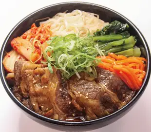 牛カルビビビンバ丼