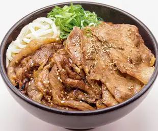 牛カルビ＆豚ロース丼