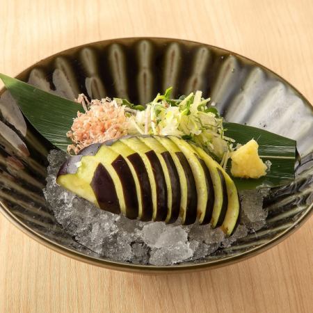 水茄子のお刺身
