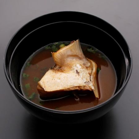 自家製あら汁