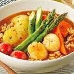 北海道スープカレー　帆立（噴火湾産ほたて）