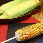 十勝産やきとうきび（トウモロコシ）