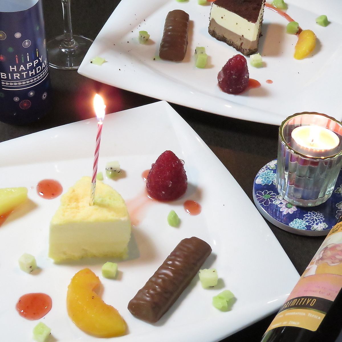 カウンターのお席なのでお二人様にピッタリ☆ゆったり楽しめる♪