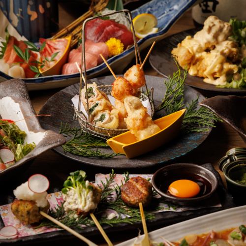 All-you-can-eat and drink from 3,888 yen!