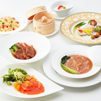 （ランチ・ディナー）　珊瑚　【全7品】気軽に楽しむ上品な中華コース