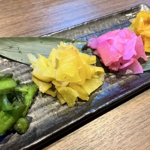 各种经典日本泡菜