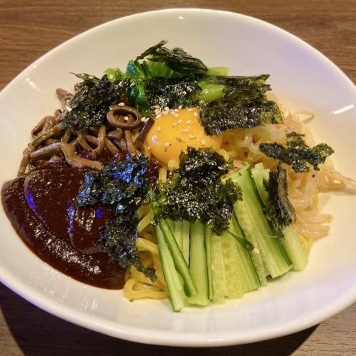 韩式混合荞麦面