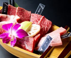 五道菜的豪华组合