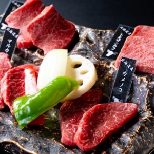 四种不同种类的牛腱（牛小腿肉）